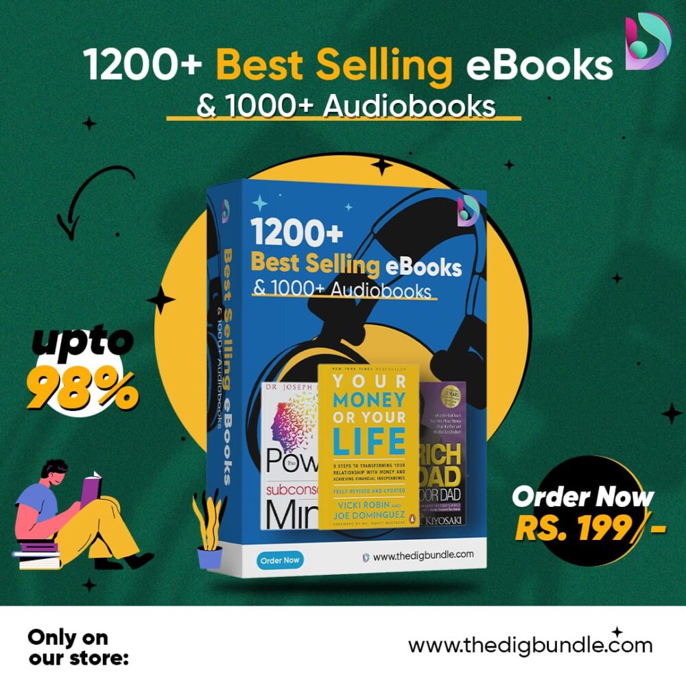 1200+ best selling ebooks and 1000+ audiobooks bundle