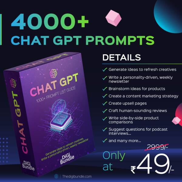 4000+Chat GPT Prompts