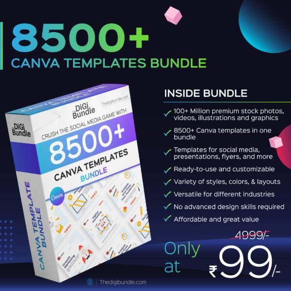 8500+ Canva Premium Template Bundle