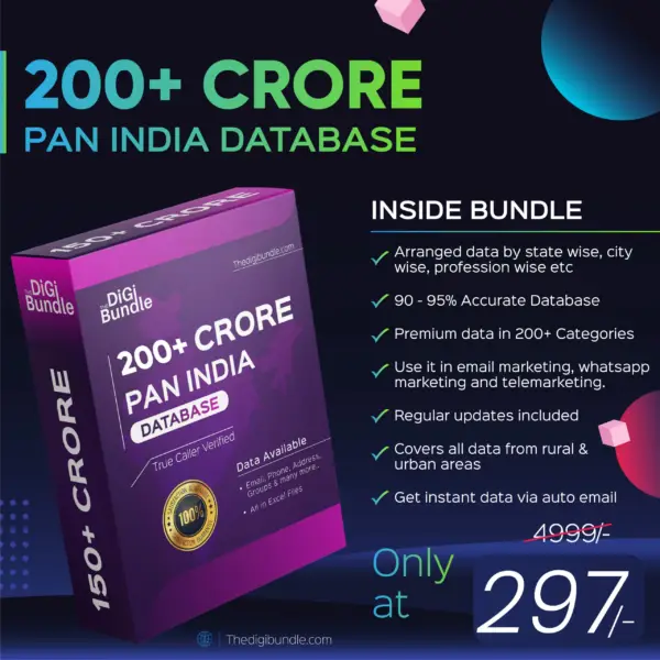 200 Crore Pan India Database