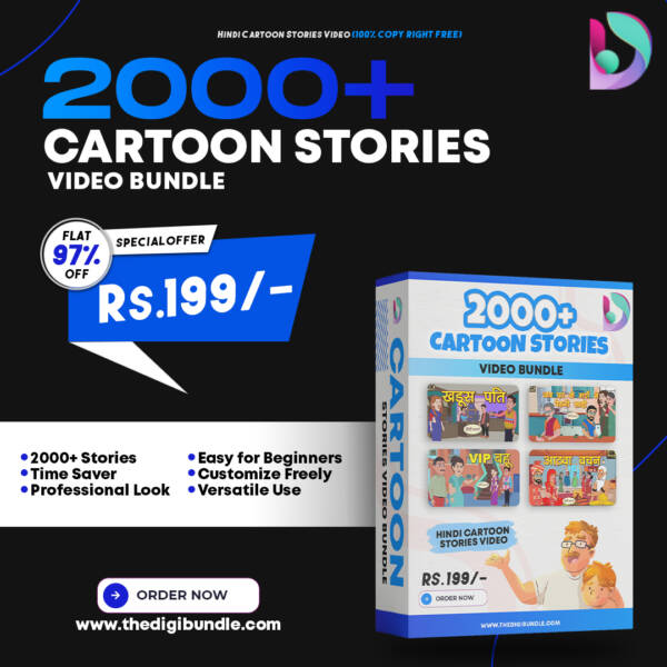 2000+ Cartoon Stories Bundle - Image 2