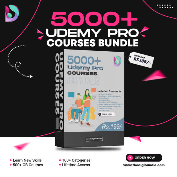 5000+ Udemy Pro Courses Bundle