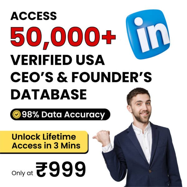 50,000+ Verified CEO & Founder Database