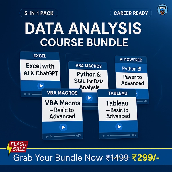 7-in-1 Data Analysis Course Bundle - Image 2